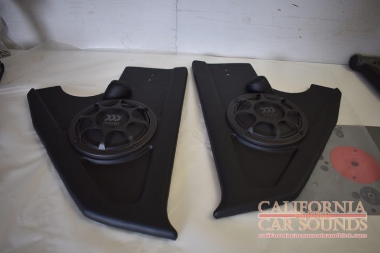 Chevy C10 Speaker Upgrade5 California Car Sounds & Tint