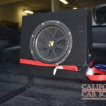 Porsche 996 Subwoofer