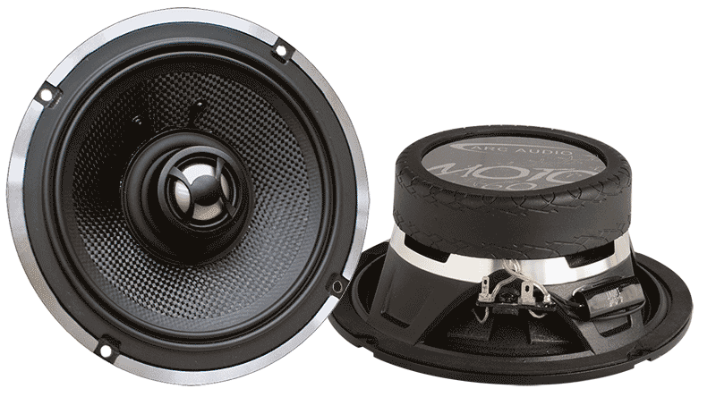 Arc Audio Moto 602 6.5" Motorcycle Coaxial Speakers 
