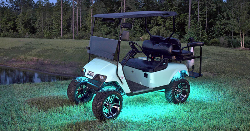 Upgrade your Golf Cart with Audio and Lighting