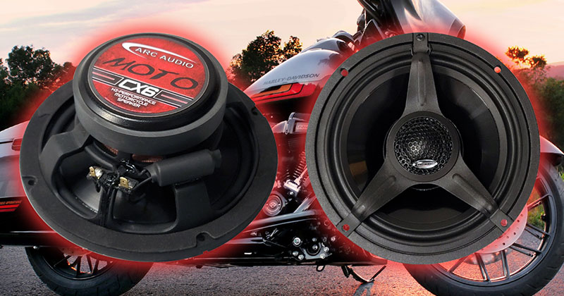 Product Spotlight ARC Audio MOTO CX6 Motorcycle Speakers