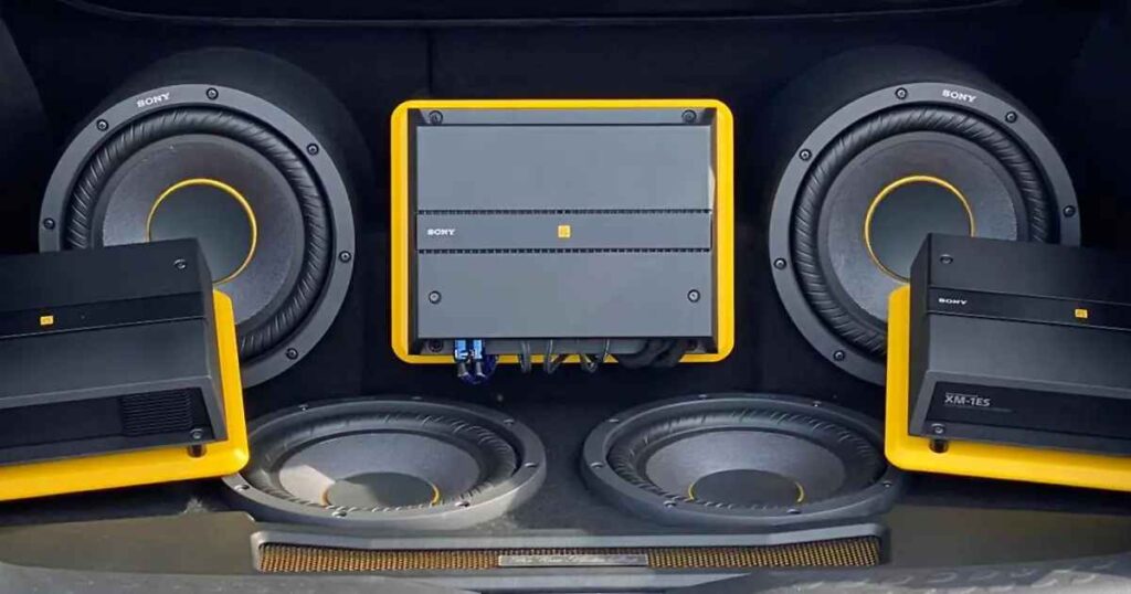 Product Spotlight Sony XSW104ES Mobile ES Car Audio Subwoofer California Car Sounds & Tint