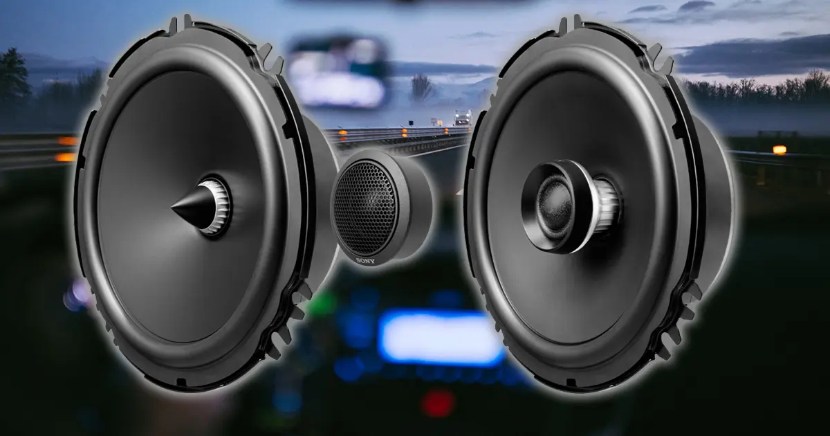 Sony car best sale speakers 6 inch