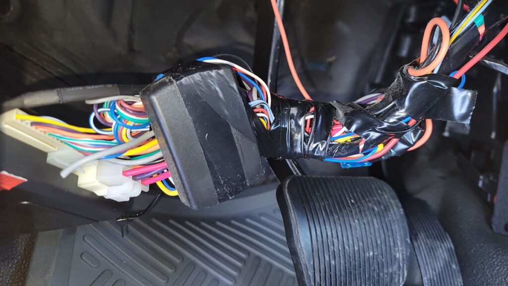 Remote starter wiring